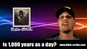 Is 1000 years as a day?