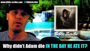 Why didn't Adam die in the day he ate the fruit?